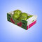 Les boîtes ondulées de conditionnement en plastique de noyau creux portent des fruits boîte de présentation de Vegetalbe